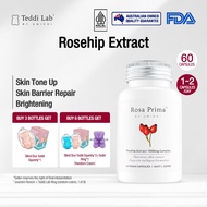 【Official】Unichi Rosehip Extract 1500mg Complex Capsule 60 Capsules，Complex Anti-Oxidation，Moisturiz