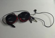 (J53)故障品~耳掛式耳機 SONY 索尼 MDR-Q38 單邊收線 立體聲耳機 ~一邊無聲~