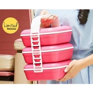 1.6L each Picnic Set Trio Food Storage lunch box Tupperware food keeper multi purpose container