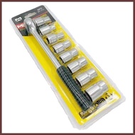 ∜ Universal Torque Wrench Head Set Socket Sleeve 8-17mm Power Drill Ratchet Bushing Spanner Key