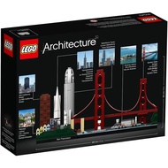 LEGO Architecture Skyline Collection 21043 San Francisco Building Kit Includes Alcatraz Model, Golde