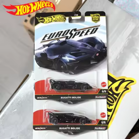 Hot Wheels Automotive Culture Hidden Model 0 European Speed Bugatti Bolide Diecast Vehicle Model 1:6
