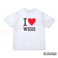 NCT WISH I LOVE WISH kpop idol t-shirt