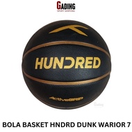 Hundred Dunk Warrior HAAX 4M188 Black Gold Basketball Size 7