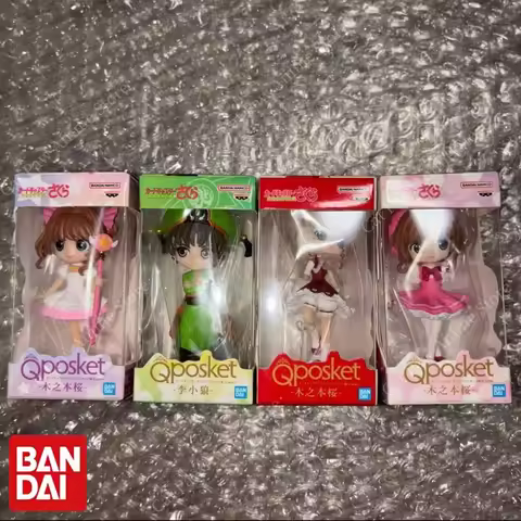 Bandai Cardcaptor Sakura Qposket Vol 2 Gashapon Boxed Miniature Figures Collectible Anime Statues De