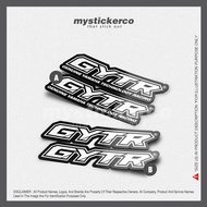 Sticker - Yamaha GYTR (Pair - 2 Pieces/Set)