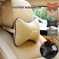 Volvo Car Headrest Pillow Neck Pillow Universal Multi functional Leather Bone Pillow For Volvo V60 X
