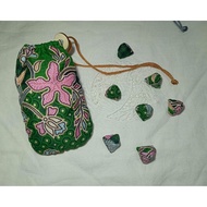 Batu Seremban Seven Pieces With Pouch || PART 4 || 💖