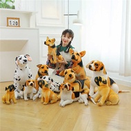 Dalmatian Shepherd Miglu Plush Toy Bulldog Shar Pei Doll Simulation Dog Shadow Props Ornaments