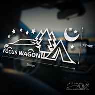 Xiii _ Ford Focus Wagon Camping Situation Car Sticker