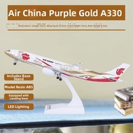 CHENXING | Large Lighted Rolling A330 Model Airplane