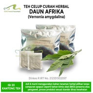 Teh Celup Herbal DAUN AFRIKA Vernonia Amygdalina Asam Urat Kolesterol