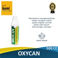 Oxycan Green Kaleng 500 cc - Oxygen / Oksigen Portable