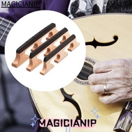 MAGICIANIP String Banjo Bridge, Wooden 5 Strings Banjo Bridge Parts, Instrument Supplies Maple Ebony