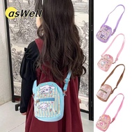 ASWELL  Coin Purse,  Capybara Backpack,   Cartoon Crossbody Bags