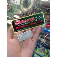 Exhaust emblem plus exhaust neck emblem daeng sai