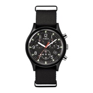 Timex TW2R67700 MK1 Aluminum Chronograph นาฬิกาข้อมือผู้ชาย สีดำ As the Picture One