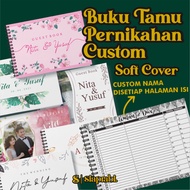 CUSTOM Wedding Guest Book / Wedding Guest Book / Wedding Book Soft Cover