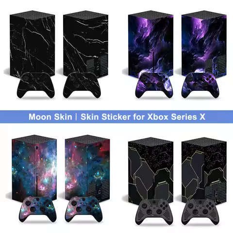 Console Skin for Xbox Series X Decal Sticker for Xbox Series X Controller Full Protective Cover Wrap