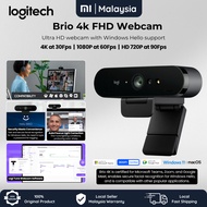 Logitech Brio 4K Webcam UHD 90fps 60fps Streaming Camera Widescreen Video Calling Recording Dual Mic