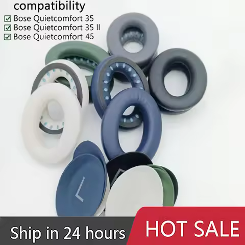 Upgraded Replacement Ear Pads Ear Cushions for Bose QuietComfort 35 (QC35),Quiet Comfort 35 II(QC35 