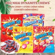 [COMBO 5 PACK] Dynamite Chews Candy 3-Piece Chewing Candy (112.5g Pack) - Dynamite Chocolate Mint Ca