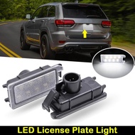 For Jeep Grand Cherokee Compass Patriot For Maserati Levante For Fiat 500 For Dodge Viper White LED license Number Plate Light