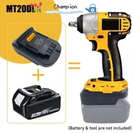 CHAMPIONO Battery Converter Adapter, PC 18V 20V Lithium Battery Converter,  Durable Portable Practic