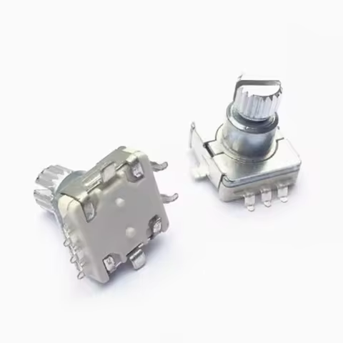 5pcs EC11 Rotary Encoder Switch EC11 5PIN SMD Type Handle Length 10mm Plum Shaft
