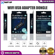 ICHICO USB WIFI Adapter for PC Laptop AC1200 Mbps 2.4G & 5.8G Dual Band USB WIFI Dongle