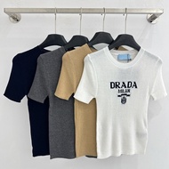 VCP9 Spring/Summer Ladies Pullover Round Neck Sweater - Casual Lightweight Logo Design