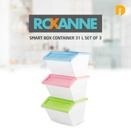 Unique Storage || Baby wardrobe || Cute toy cupboard || Smart Box Container 31L set of 3