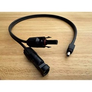 2.5mm² Solar DC Cable Twin Core Double Insulation installed with MC4 Connector and DC 5521 5.5mm x 2