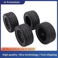 4Pcs Rubber Tires Tyre Wheel for SG1603 SG1604 SG 1603 UDIRC UD1601 UD1602 UD1603 UD1604 1/16 RC Car