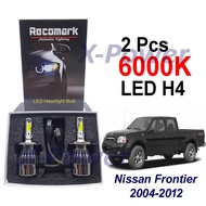 Nissan Frontier H4 Car LED Headlamp LED Headlight Bulb 2Pcs 4300K 6500K xpower Recomark