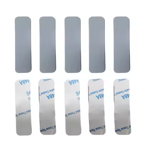 D7YC Shockproof Keyboards Bottom Case Rubber Feet Strips Black Rubber Pad