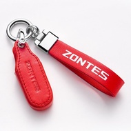 ZONTES 368e/310m 150D/350D/350E/R key cover ZONTES induction key leather keychain