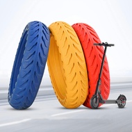 Scooter Tire Puncture-proof Scooter Tire Xiaomi M365/pro Electric Scooter Replacement Wheel Tire Puncture-proof Shock Absorption Wear Resistant Front Rear Wheel