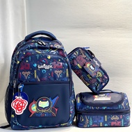 Smiggle Backpack Dark blue astronaut School bag boy bag universe Backpack School supplies boys cool bag