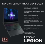 2023 Lenovo Legion Pro 7i 16" Gaming Laptop QHD+ 240Hz i9-13900HX 16GB RAM 1TB SSD RTX 4080