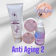 ANTI AGING 2 (RETINOL + 2PCS 10G SUNBLOCK + GLASS SKIN SERUM