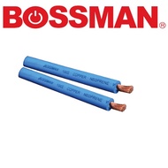 BOSSMAN BC200 BC300 BC400 BC500 WELDING ACCEDSSORIES (BLUE)(ONE ROLL) WELDING CABLE 90MEASY USE SAFE
