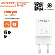 PISEN(TC-082C30G) Type C Fast Charger GaN PD30W Fast Charging ความเข้ากันได้กว้าง