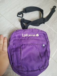Lafuma 三格紫色旅行腰包