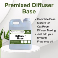 Premium.k|Diffuser`zu-Base Premixed - Car/Reed Diffuser, Unscented, Premix~QO*Diffuser*m$Base
