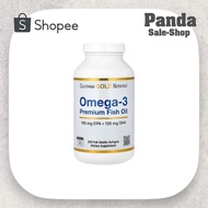 California Gold Nutrition Omega-3 Premium Fish Oil 240 Gelatin Softgels (Omega 3)