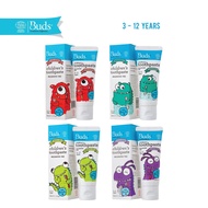 Buds Children's Toothpaste With Fluoride 50ml (3-12yrs)