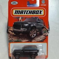 Matchbox 2020 land rover defender 90 black