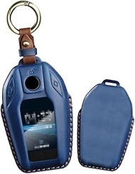 ontto Leather key shell Cover key cover fit for BMW 8er 7er 5er i8 i12 i15 Display 740i 528Li 540Li 