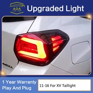 แต่งรถสำหรับ Subaru XV 2011-2016ไฟท้ายไฟท้าย LED Trunk Lamp Cover Drl + Signal + Brake + Reversefdhg